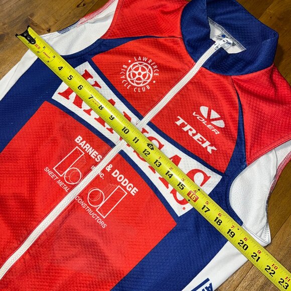 Voler Team Apparel Kansas men’s sleeveless warm cycling vest large - Picture 5 of 12